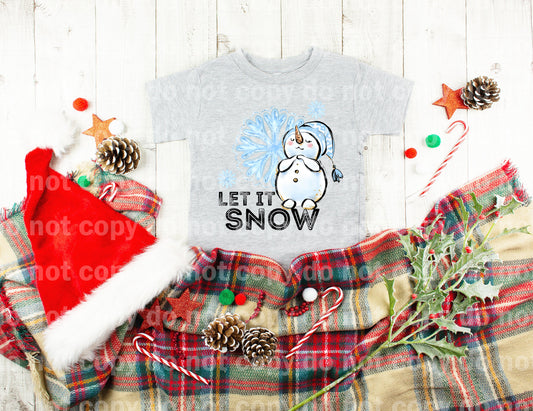 Let It Snow Dream Print or Sublimation Print