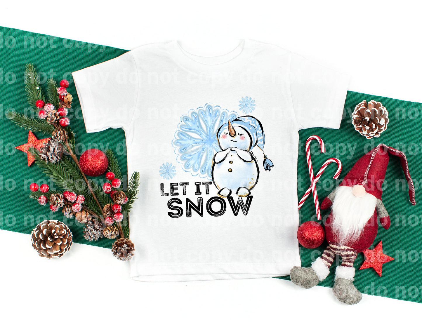 Let It Snow Dream Print or Sublimation Print