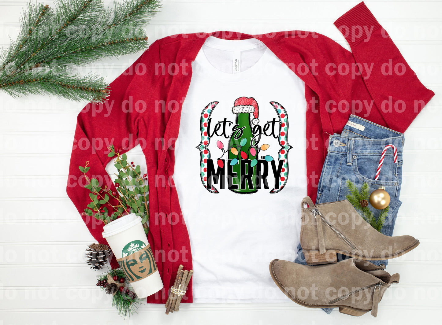 Let's Get Merry Beer Dream Print or Sublimation Print