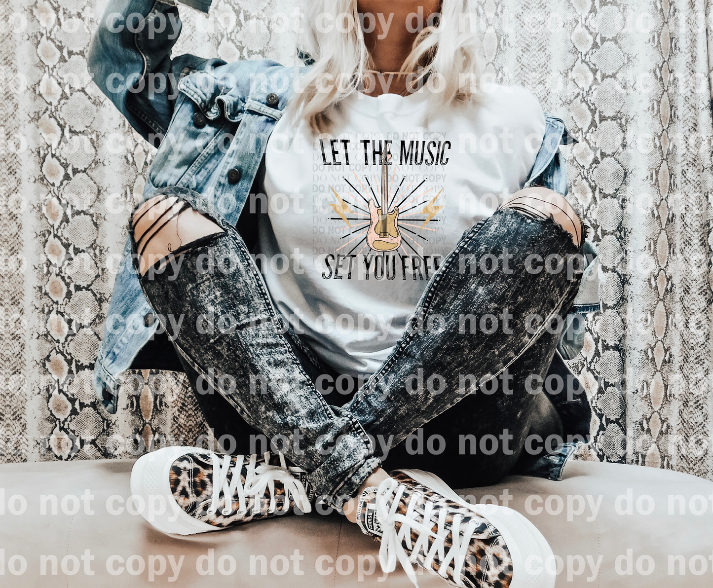 Let The Music Set You Free Dream Print or Sublimation Print