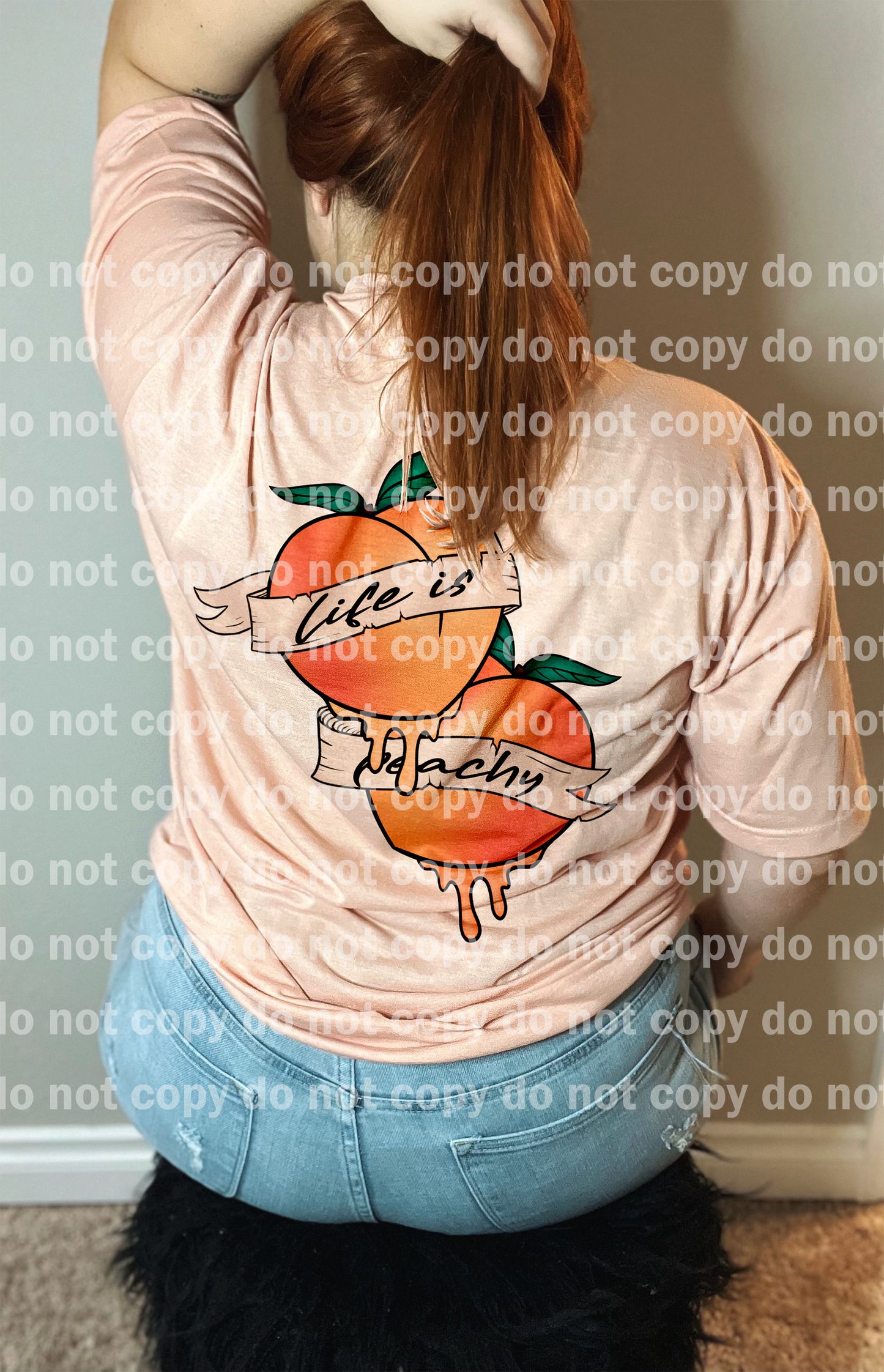 Life Is Peachy Dream Print or Sublimation Print
