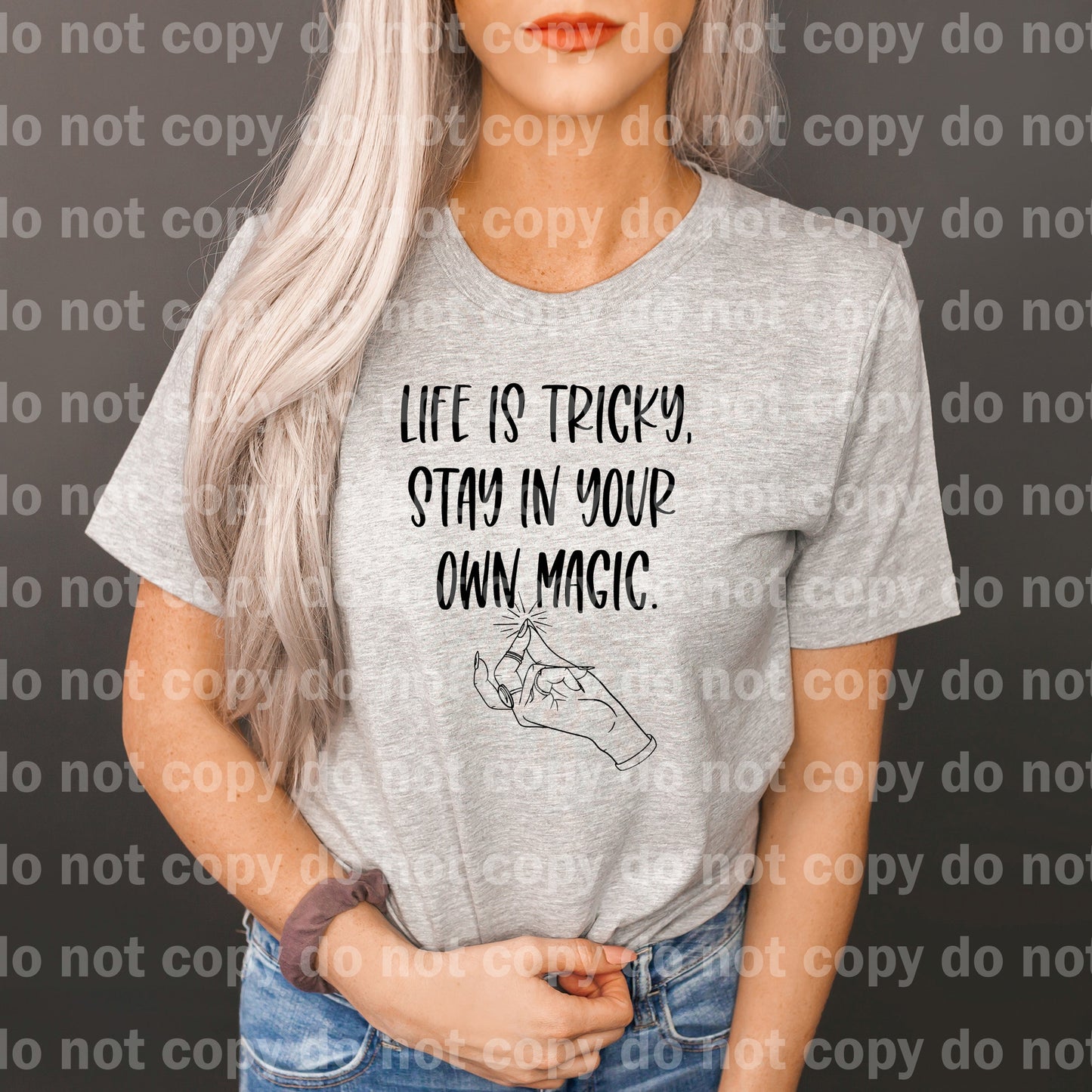 Life Is Tricky Stay In Your Own Magic Dream Print or Sublimation Print