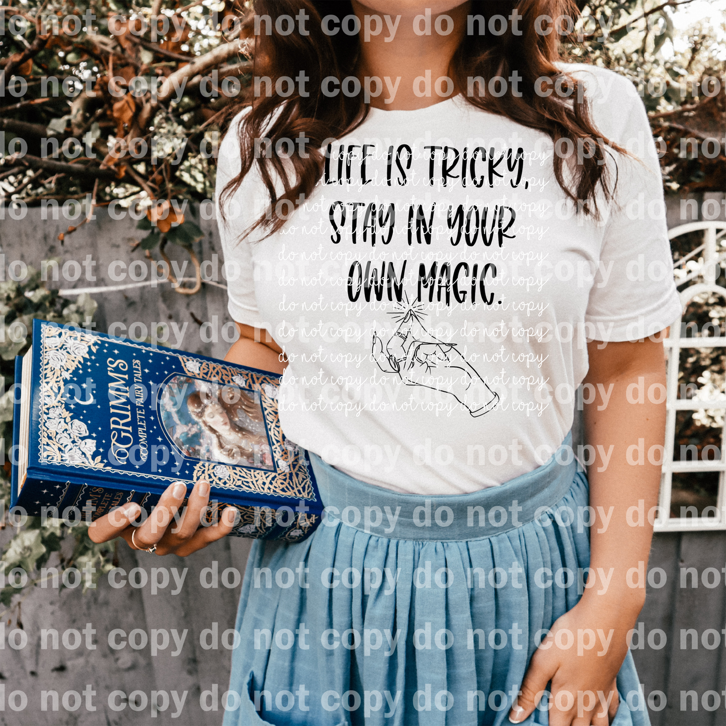 Life Is Tricky Stay In Your Own Magic Dream Print or Sublimation Print