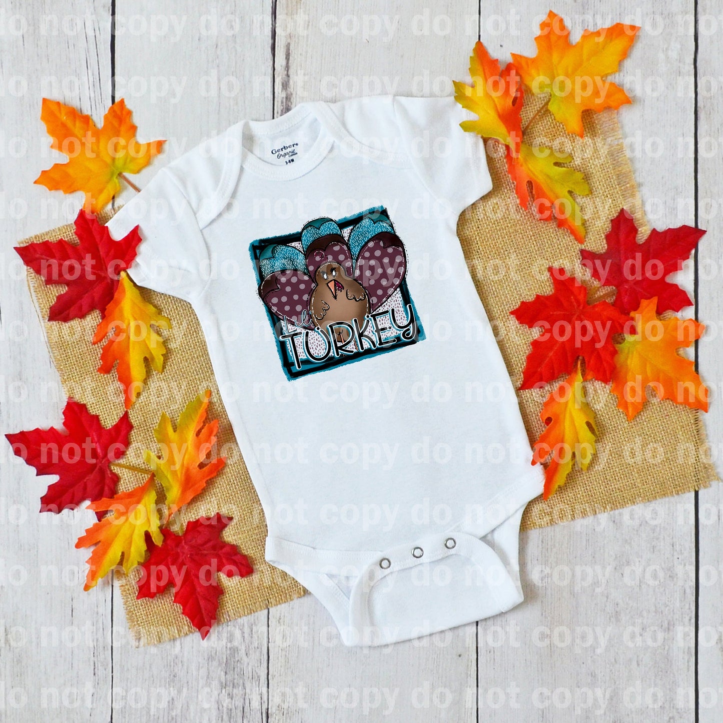 Lil Turkey Dream Print or Sublimation Print