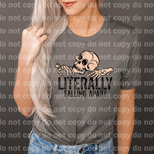 Literally Falling Apart Distressed Dream Print or Sublimation Print