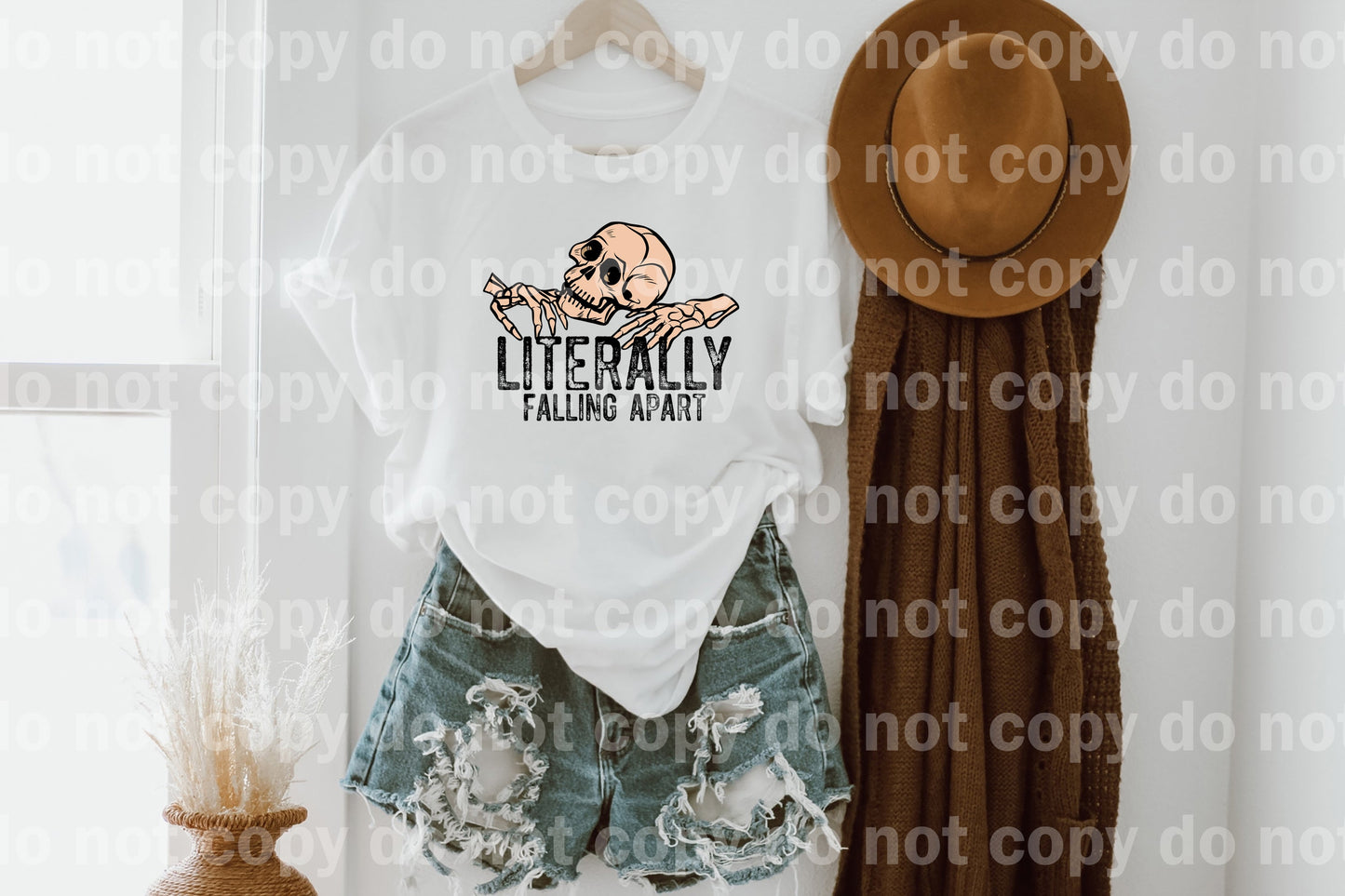 Literally Falling Apart Distressed Dream Print or Sublimation Print