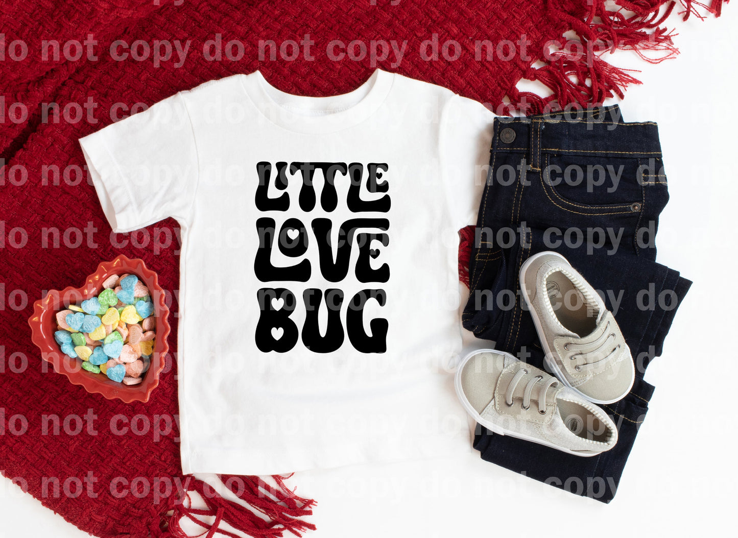 Little Love Bug Typography Dream Print or Sublimation Print