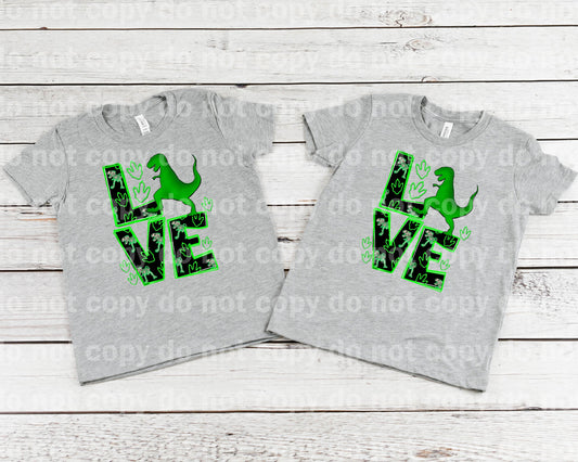 Love Dino Dream Print or Sublimation Print