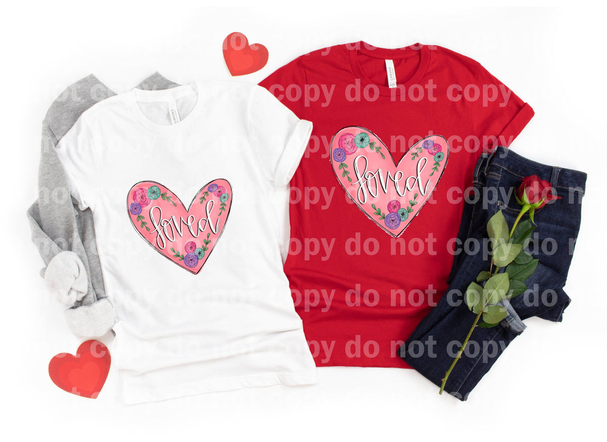 Love Floral Heart Dream Print or Sublimation Print
