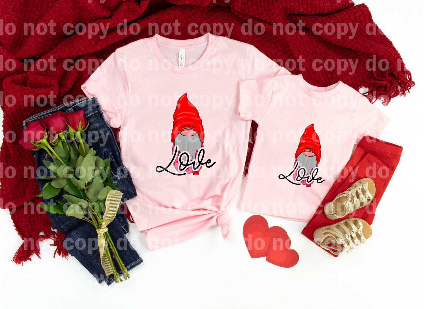 Love Gnome Red Dream Print or Sublimation Print