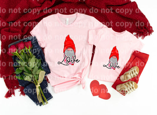 Love Gnome Red Dream Print or Sublimation Print