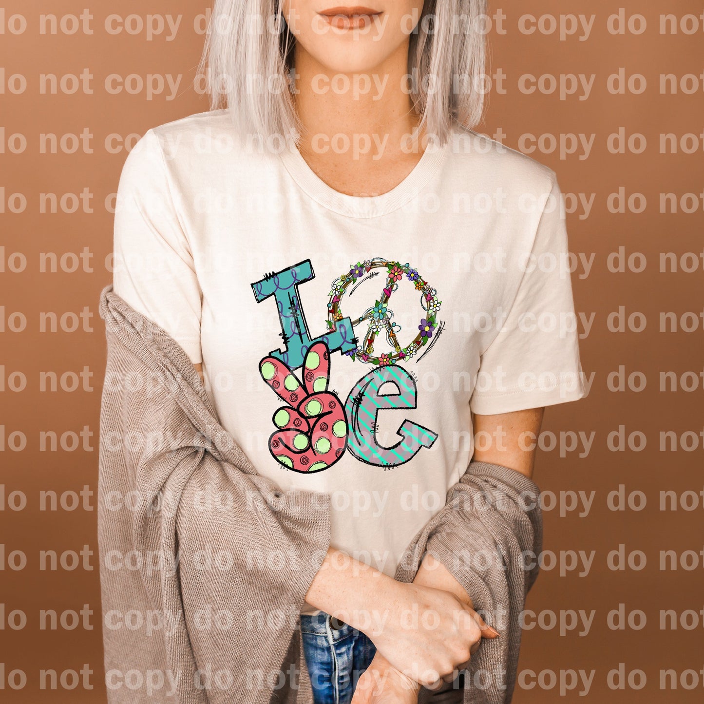 Love Hippie Dream Print or Sublimation Print