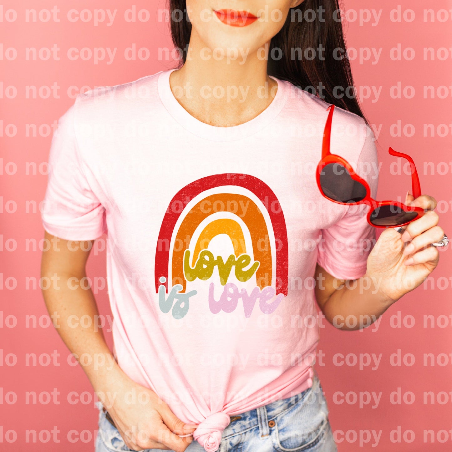 Love Is Love Distressed Dream Print or Sublimation Print