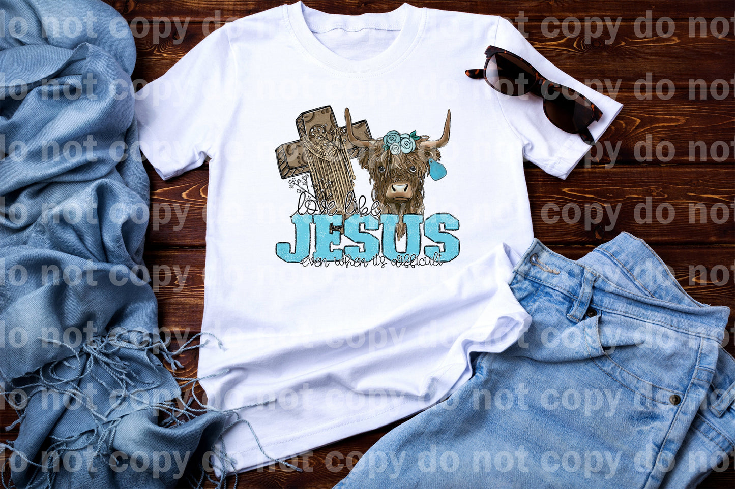 Love Like Jesus Even When It's Difficult Dream Print or Sublimation Print