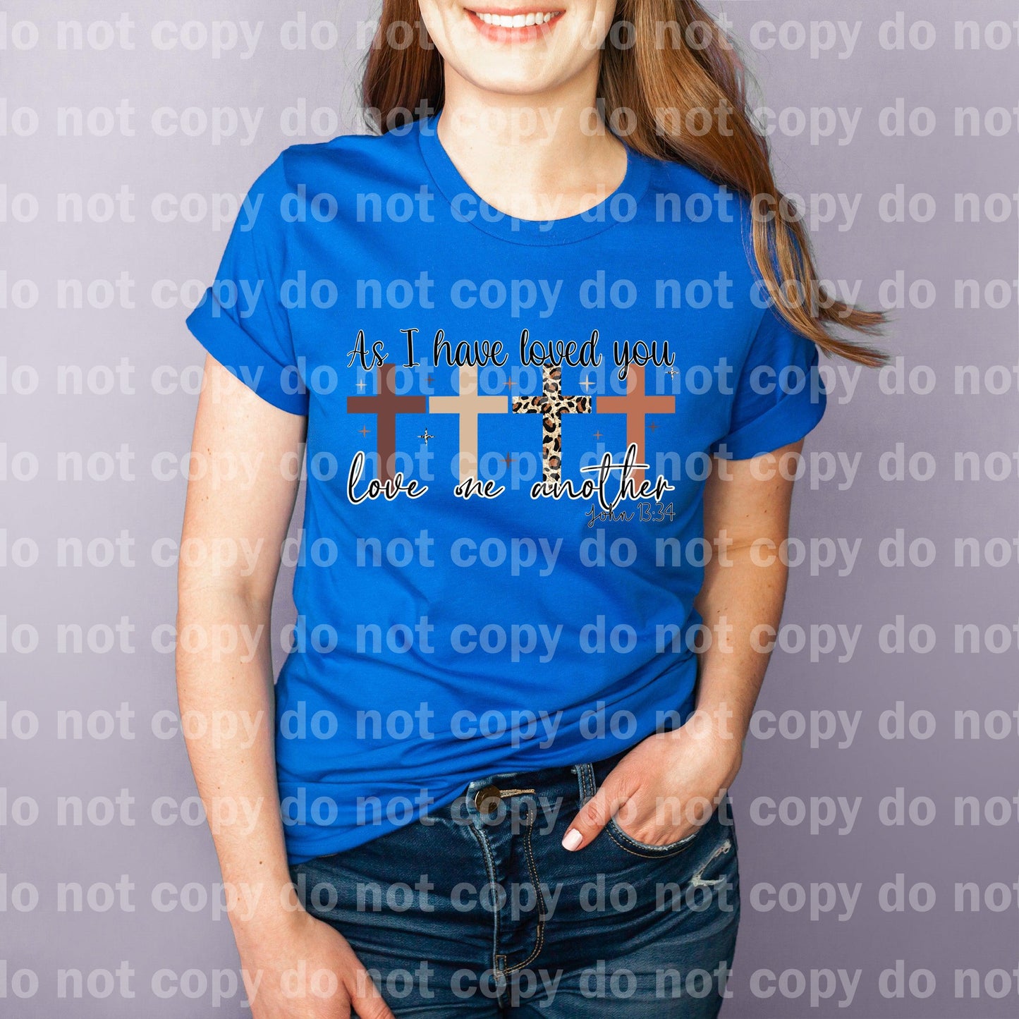 As I Have Loved You Love One Another Cross John 13:34  Dream Print or Sublimation Print