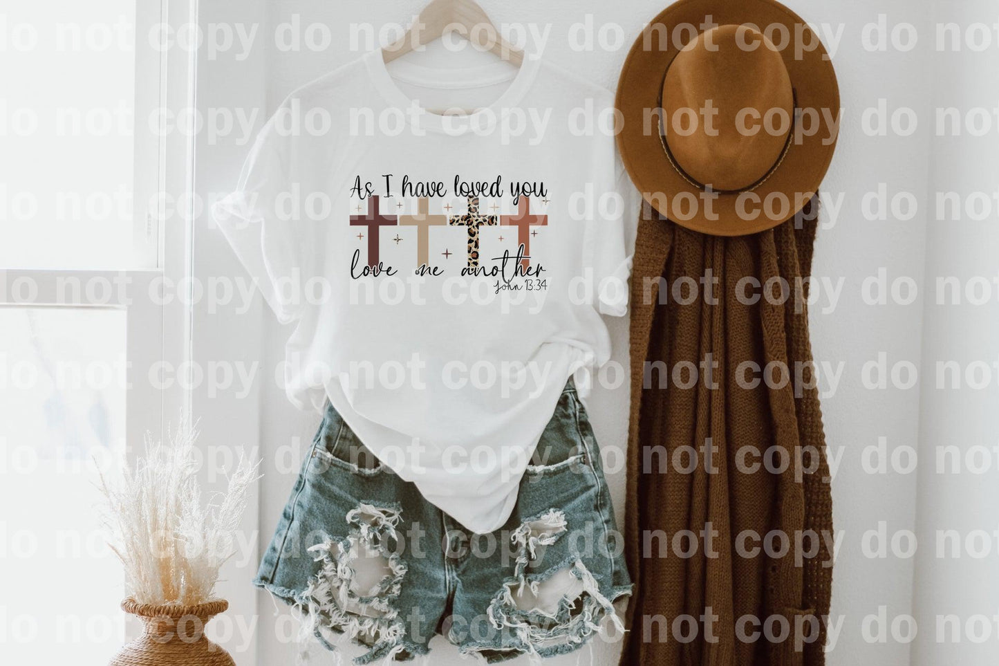 As I Have Loved You Love One Another Cross John 13:34  Dream Print or Sublimation Print