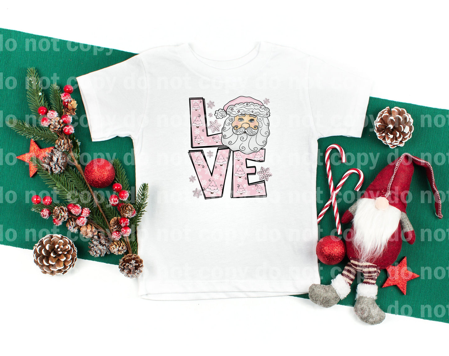 Love Santa Dream Print or Sublimation Print