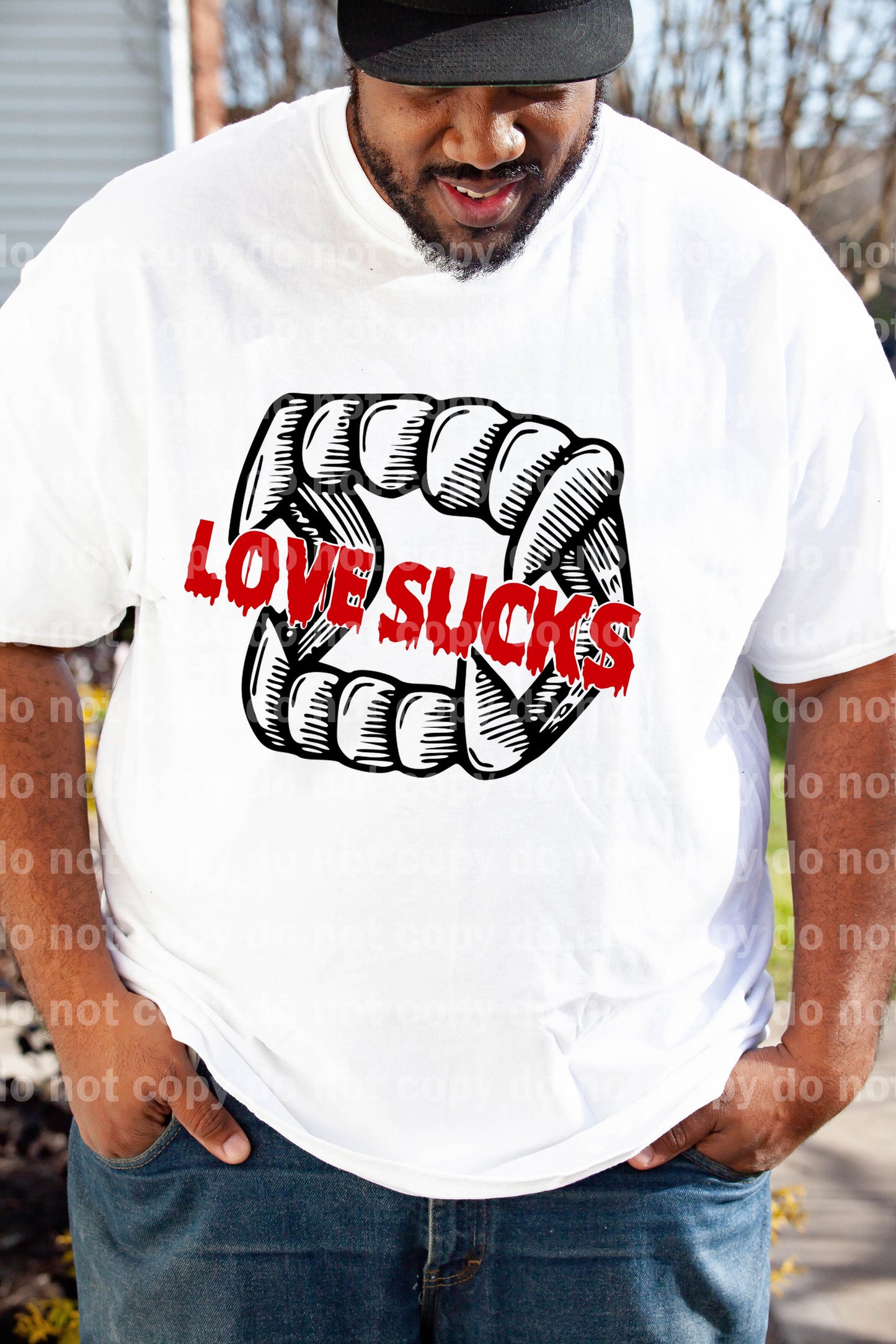 Love Sucks Full Color/One Color Dream Print or Sublimation Print