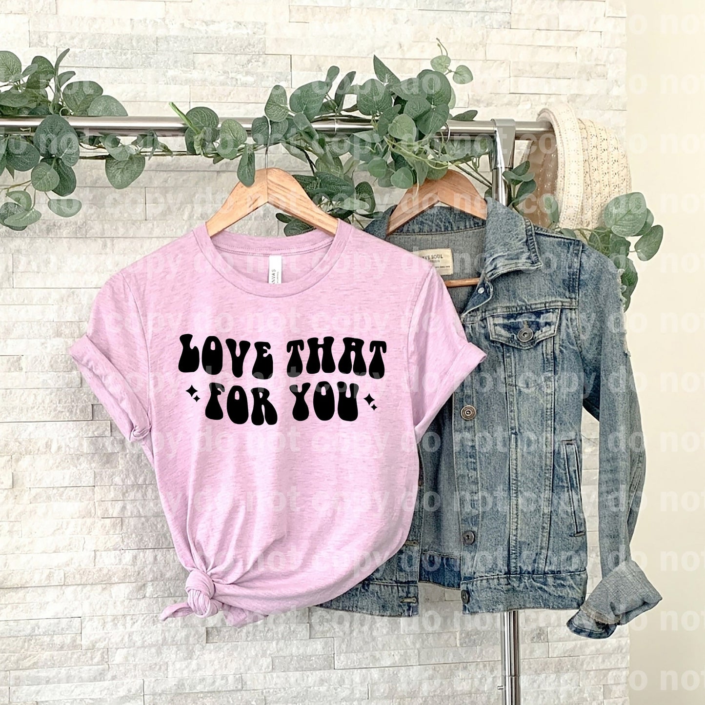 Love That For You Black/White Dream Print or Sublimation Print