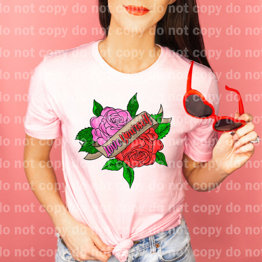 Love Yourself Flowers Dream Print or Sublimation Print