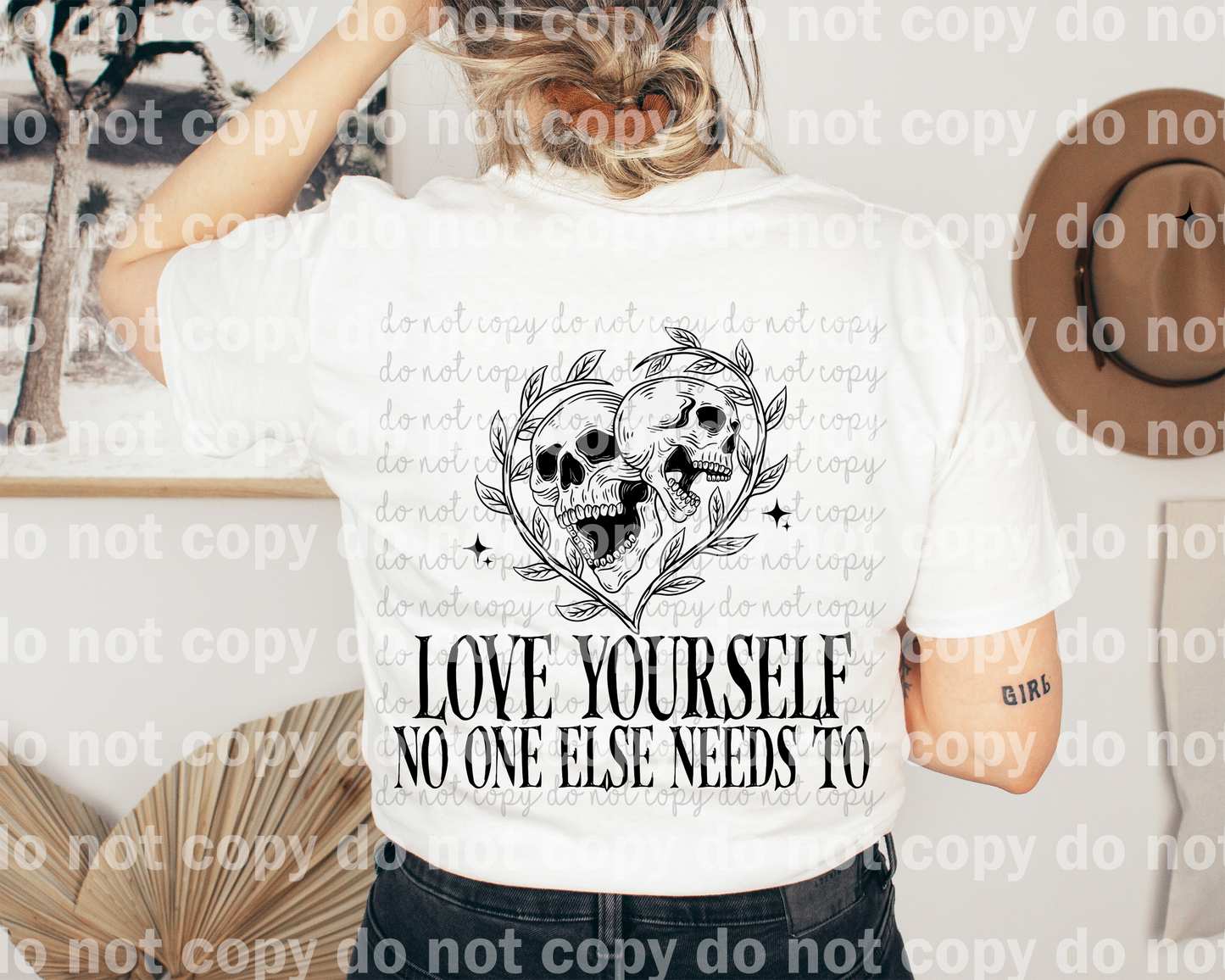 Love Yourself No One Else Needs To Dream Print or Sublimation Print