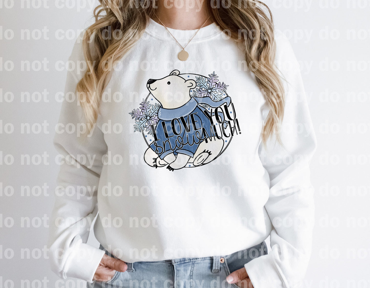 I Love You Snow Much Dream Print or Sublimation Print