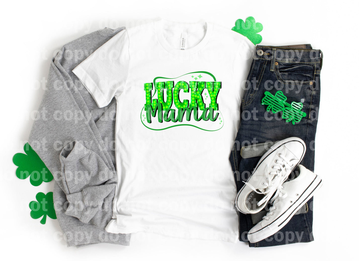 Lucky Mama Green Dream Print or Sublimation Print