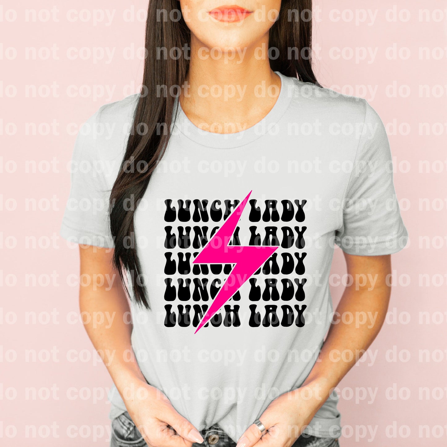 Lunch Lady Black/Pink Dream Print or Sublimation Print