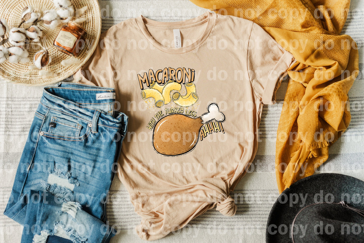 Macaroni With The Turkey Legs Dream Print or Sublimation Print