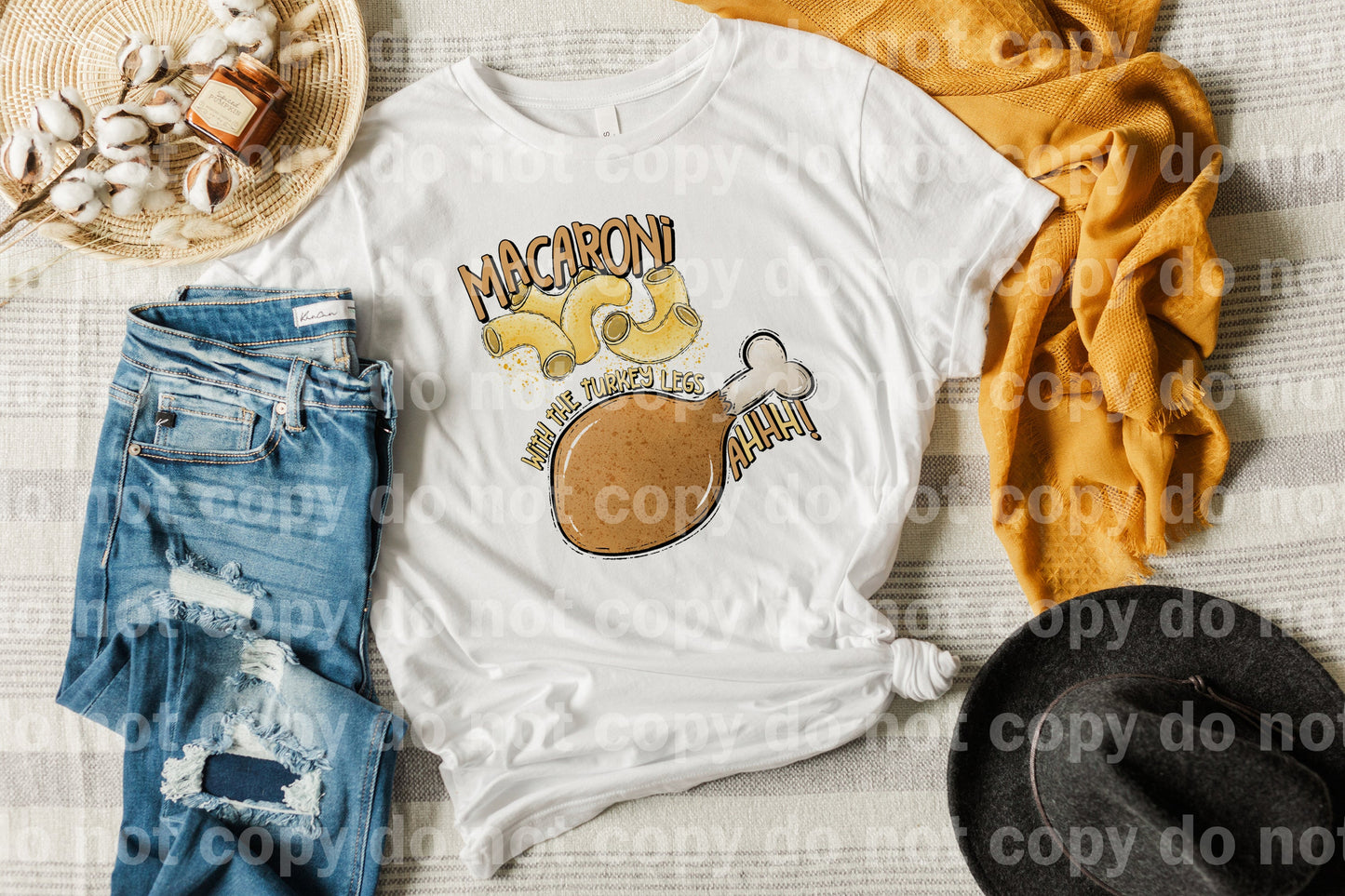 Macaroni With The Turkey Legs Dream Print or Sublimation Print