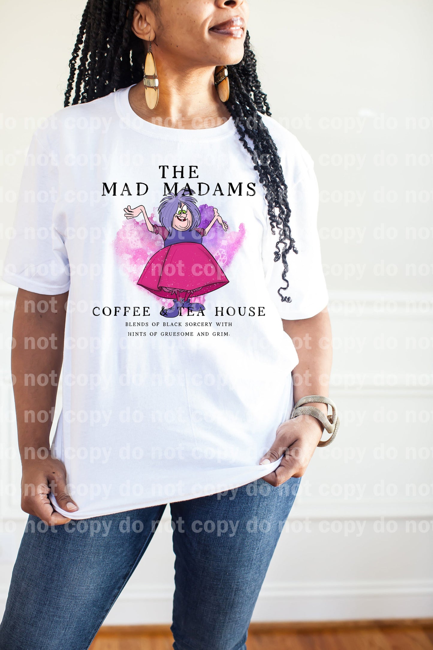 Impresión de ensueño o impresión por sublimación de The Mad Madams Coffee And Tea House