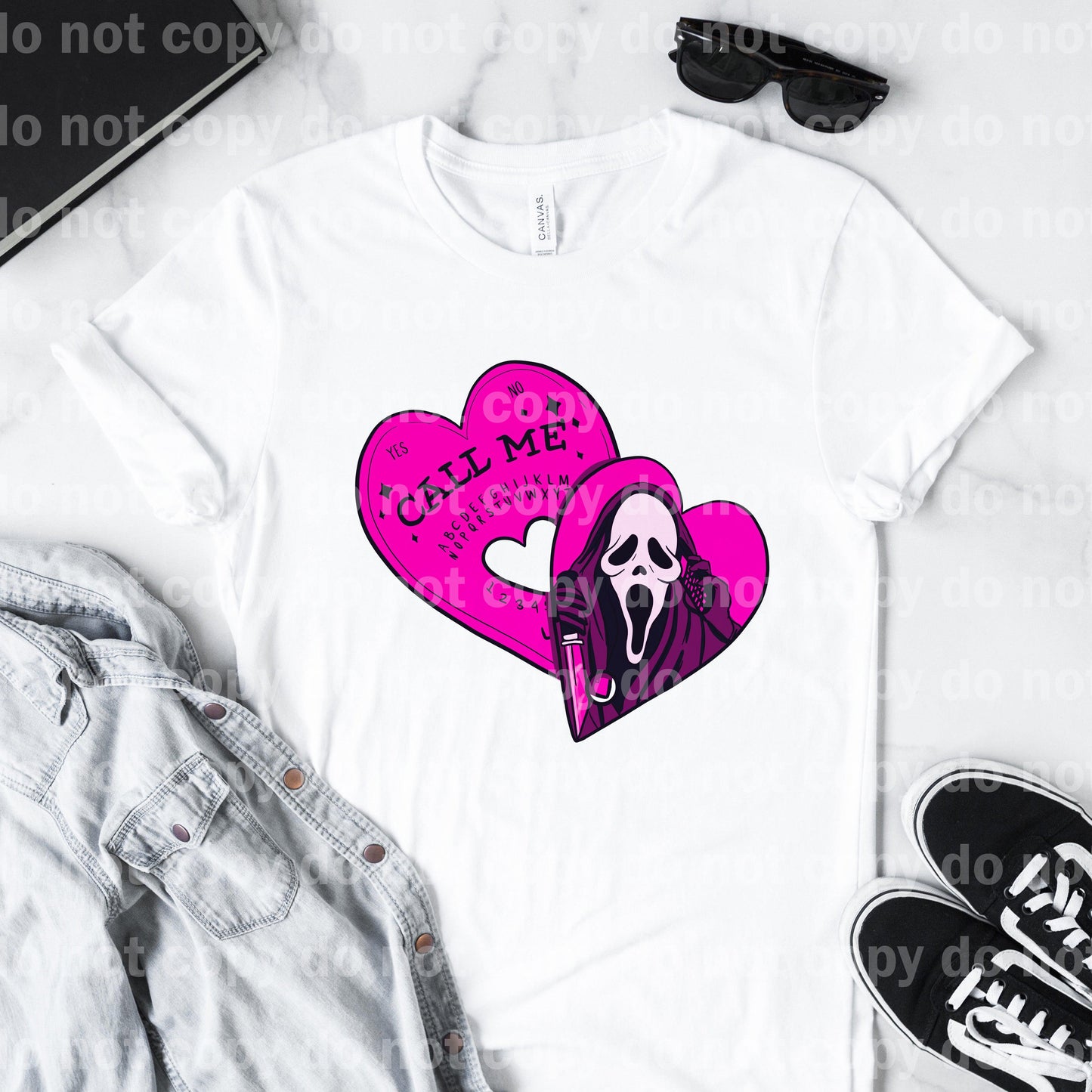 Call Me Quija Heart GF Multiple Colors Dream Print or Sublimation Print