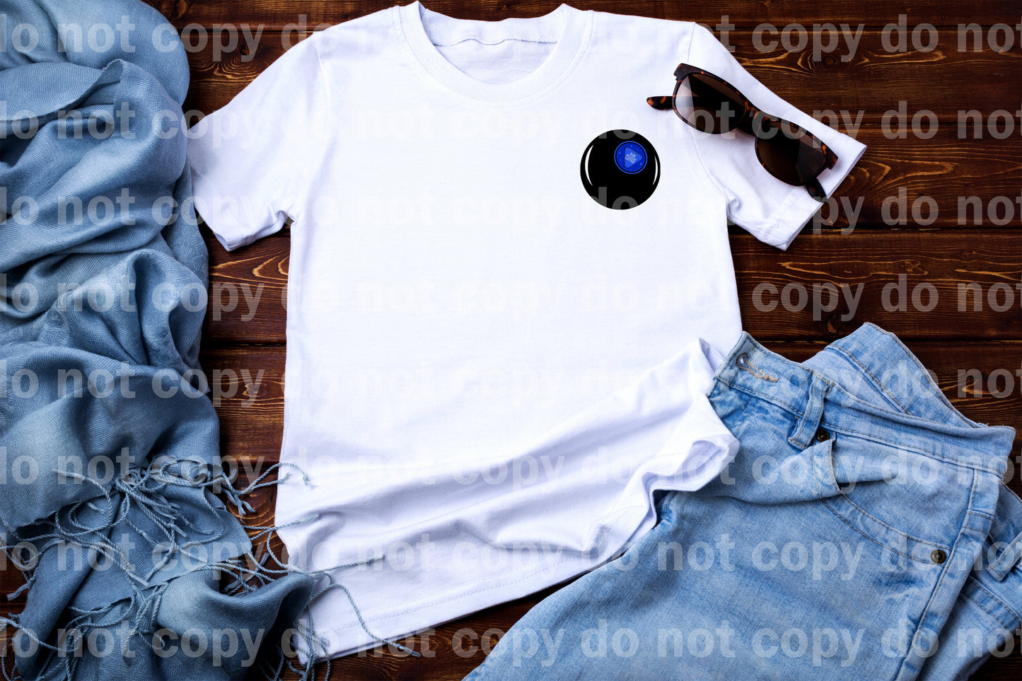 Magic 8 Ball Skellie Hand Ask Again Later Matching Set Dream Print or Sublimation Print