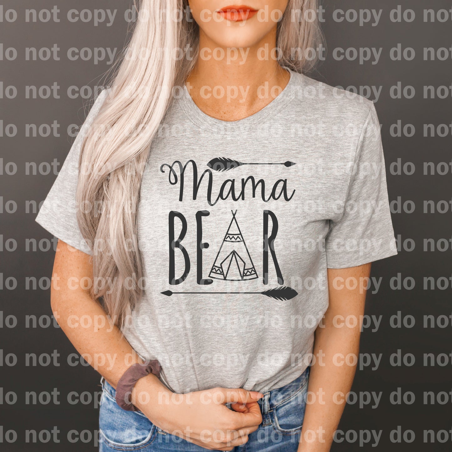 Mama Bear Arrow Black Dream Print or Sublimation Print