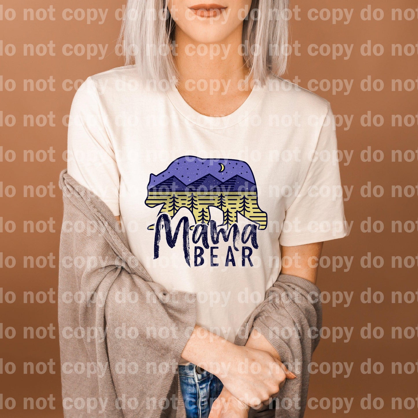 Mama Bear Mountain Dream Print or Sublimation Print