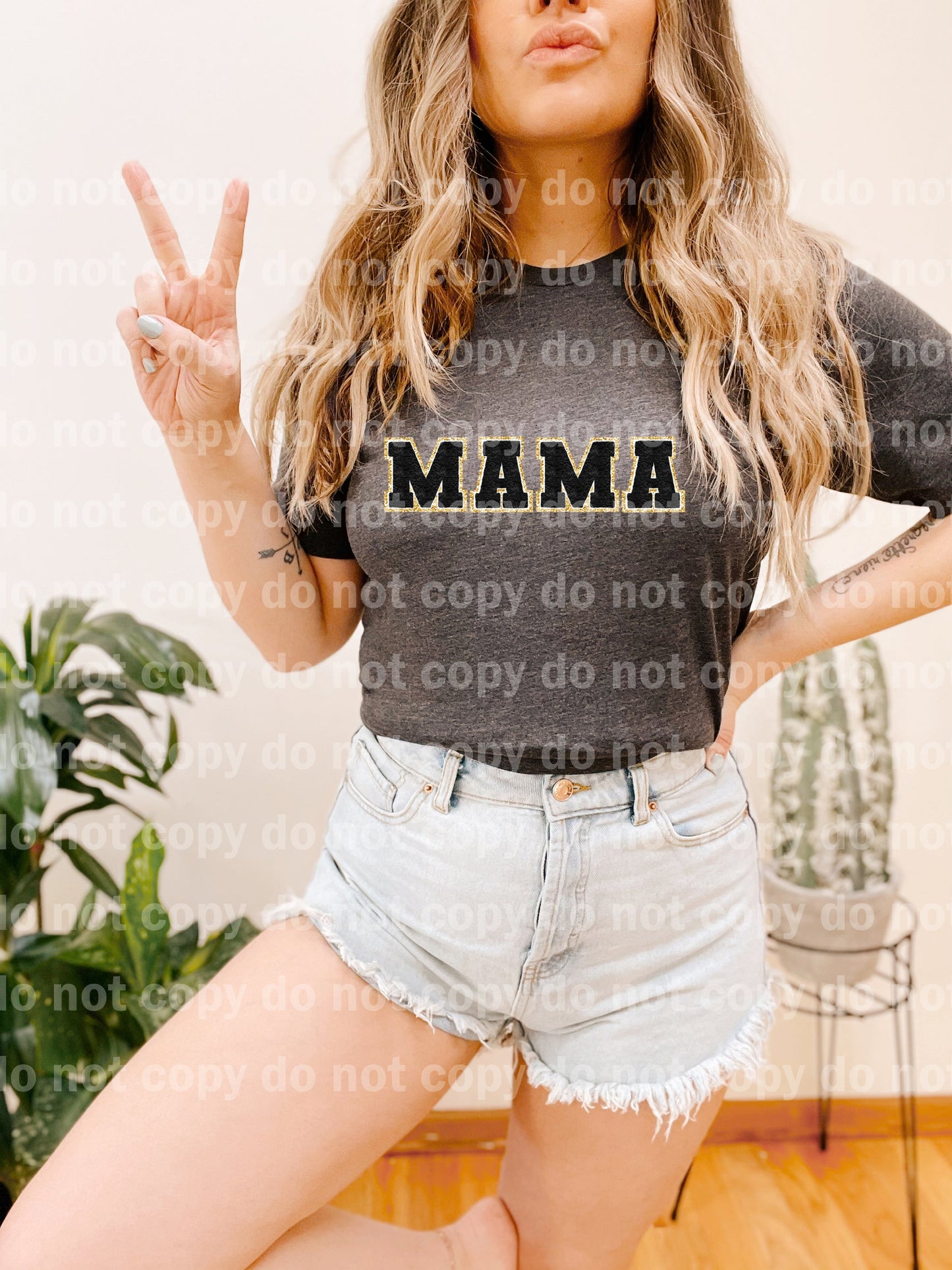 Mama Typography In Various Colors Dream Print or Sublimation Print