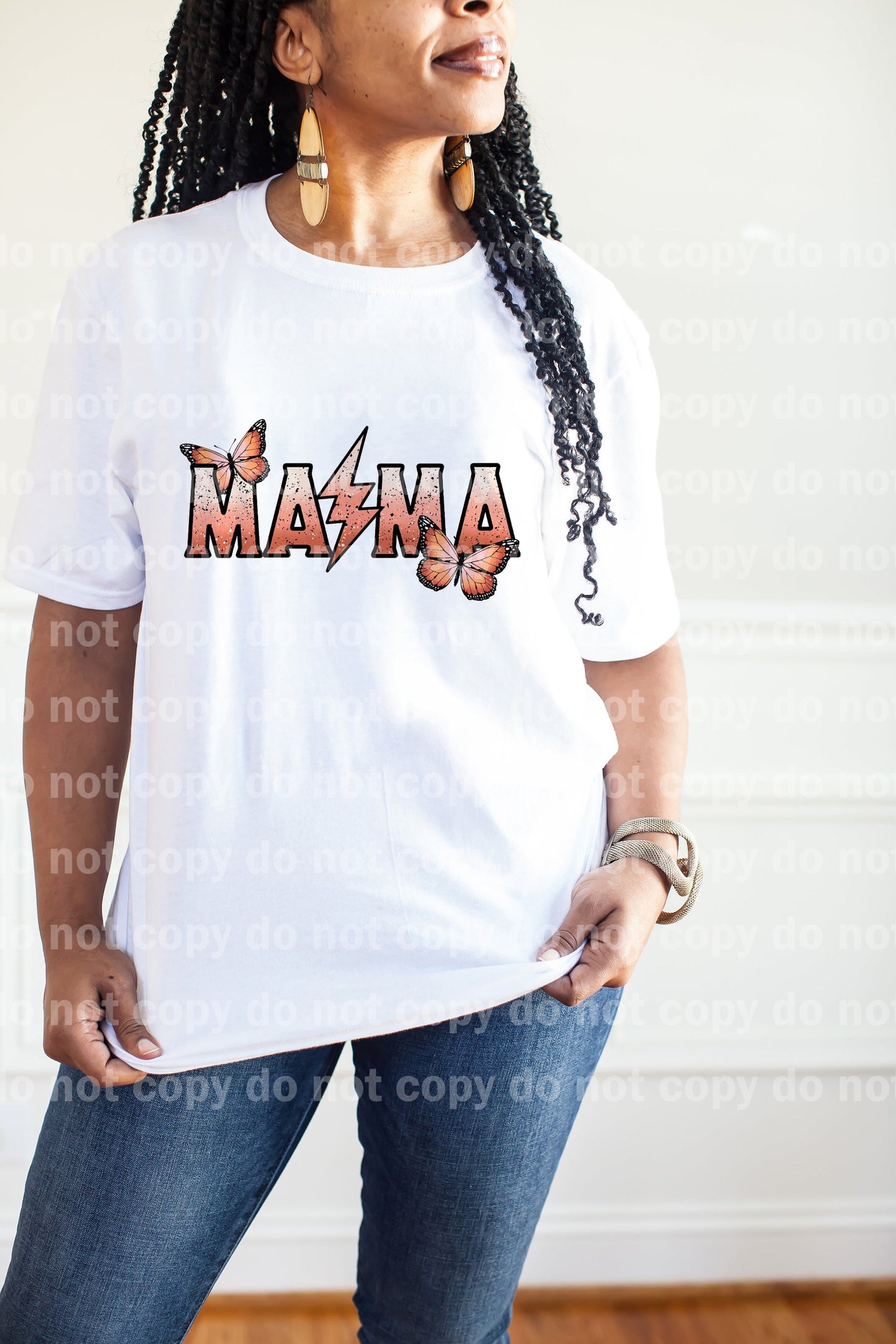 Mama Lightning Bolt And Butterflies Dream Print or Sublimation Print