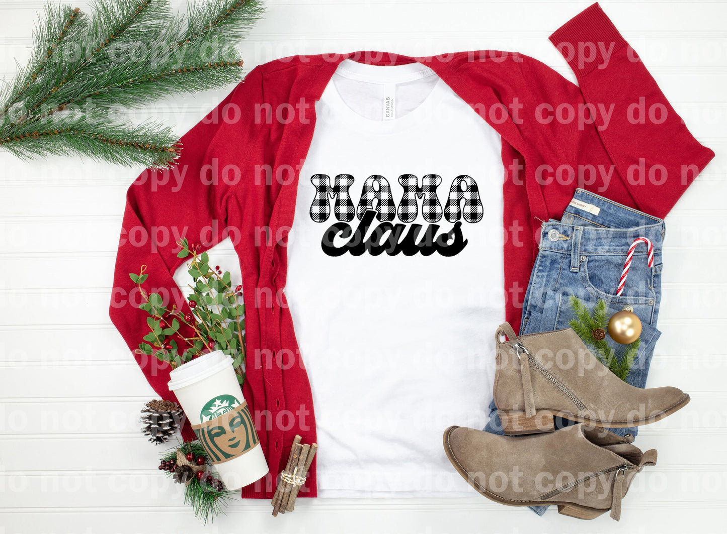 Mama Claus Dream Print or Sublimation Print