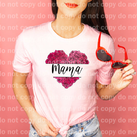 Mama Floral Heart Dream Print or Sublimation Print