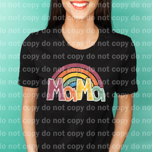 Mama Rainbow Distressed Dream Print or Sublimation Print