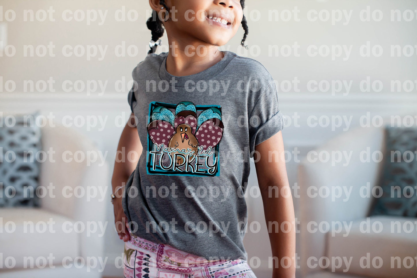 Mama's Lil Turkey Dream Print or Sublimation Print