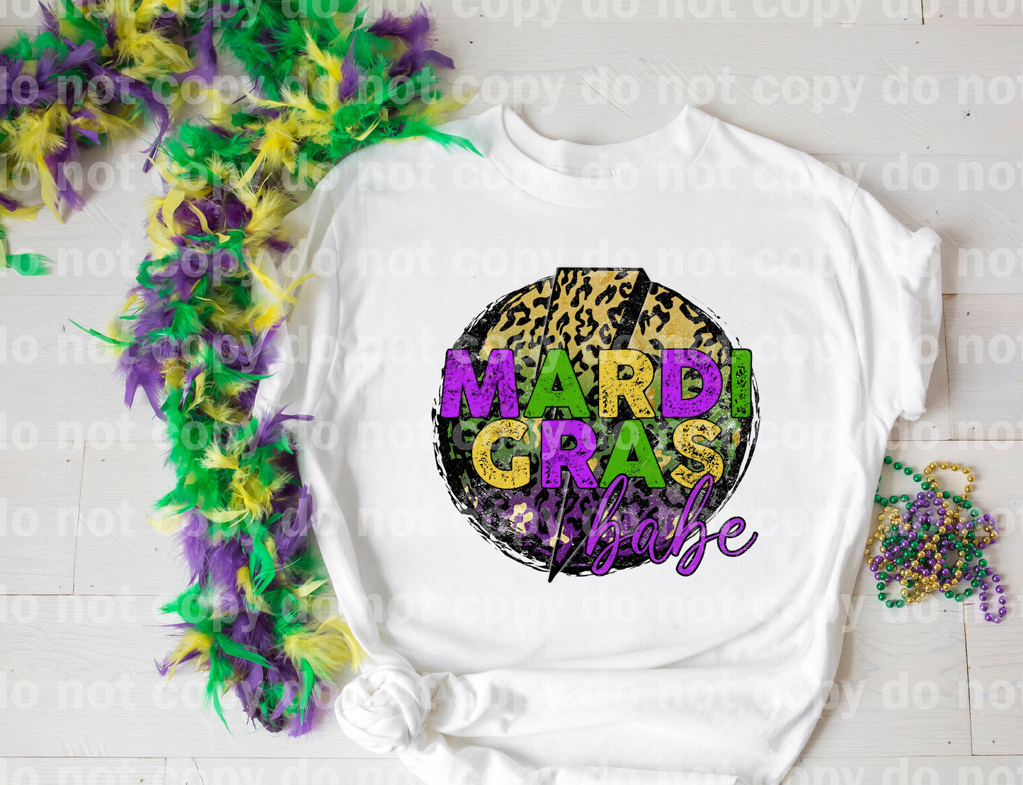 Mardi Gras Babe Dream Print or Sublimation Print