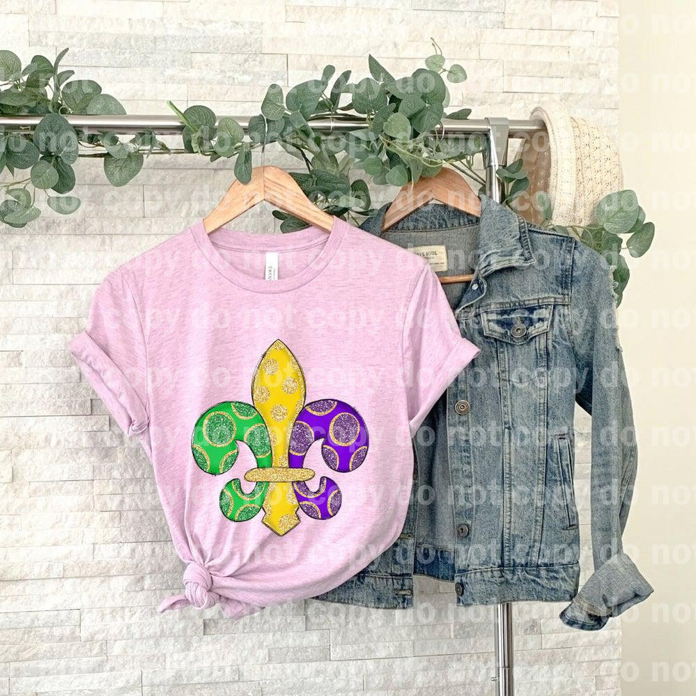 Mardi Gras Fleur Delis Dream Print or Sublimation Print