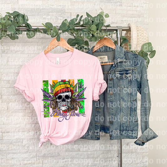 Mary Jane Skull Dream print transfer