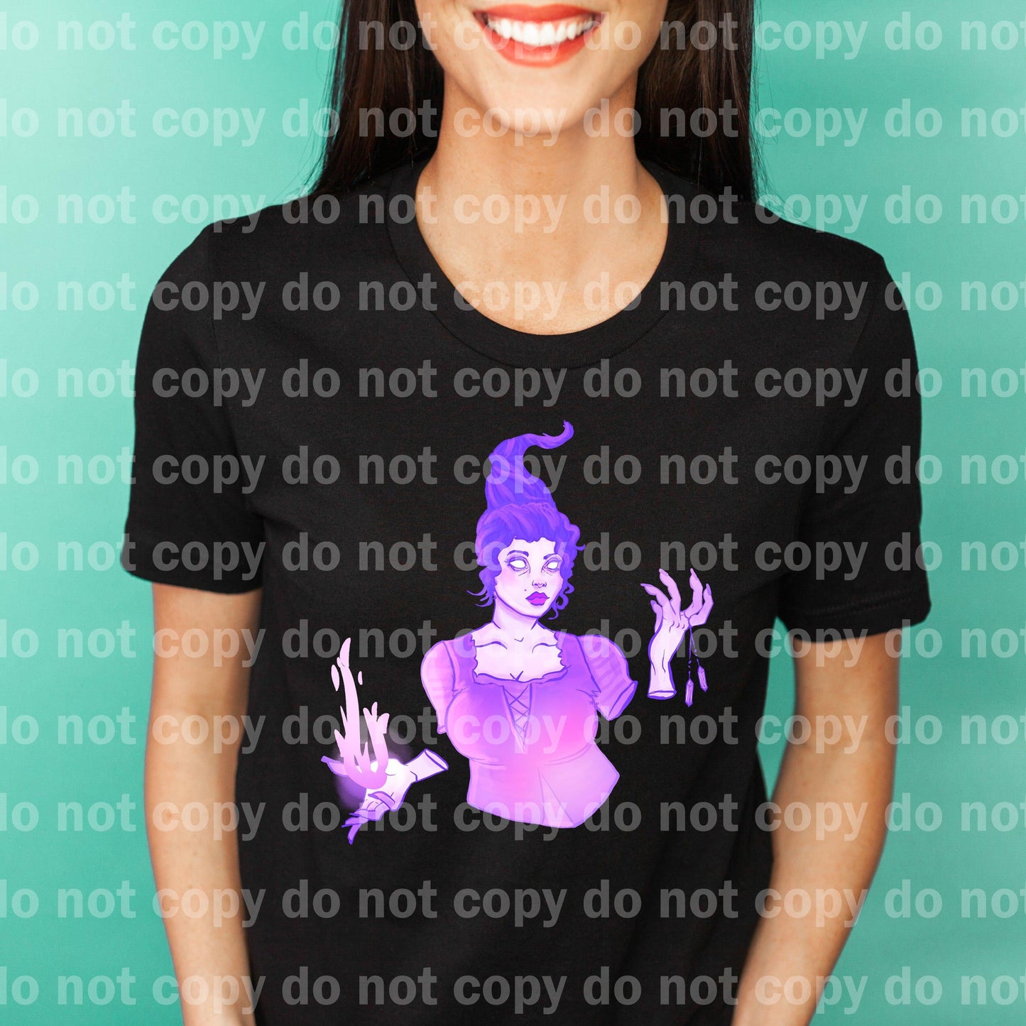 Mary Witch Pastel or rainbow Color Style Dream Print or Sublimation Print