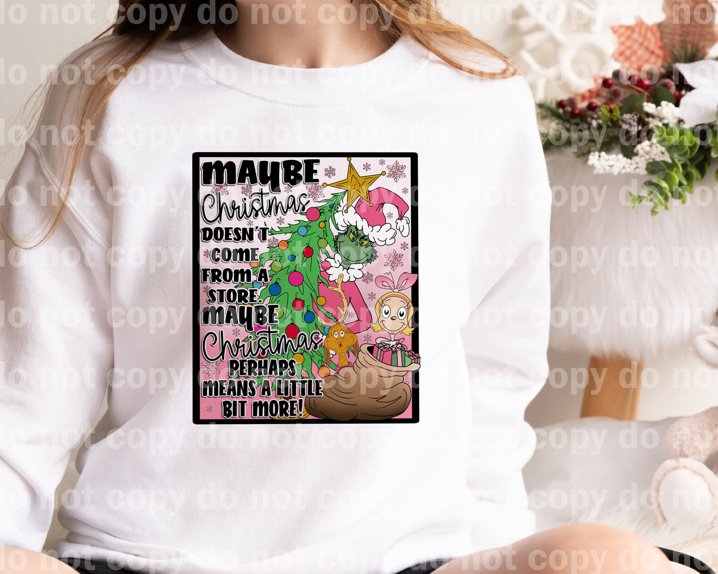 Maybe Christmas Doesn't Come From A Store Dream Print or Sublimation Print