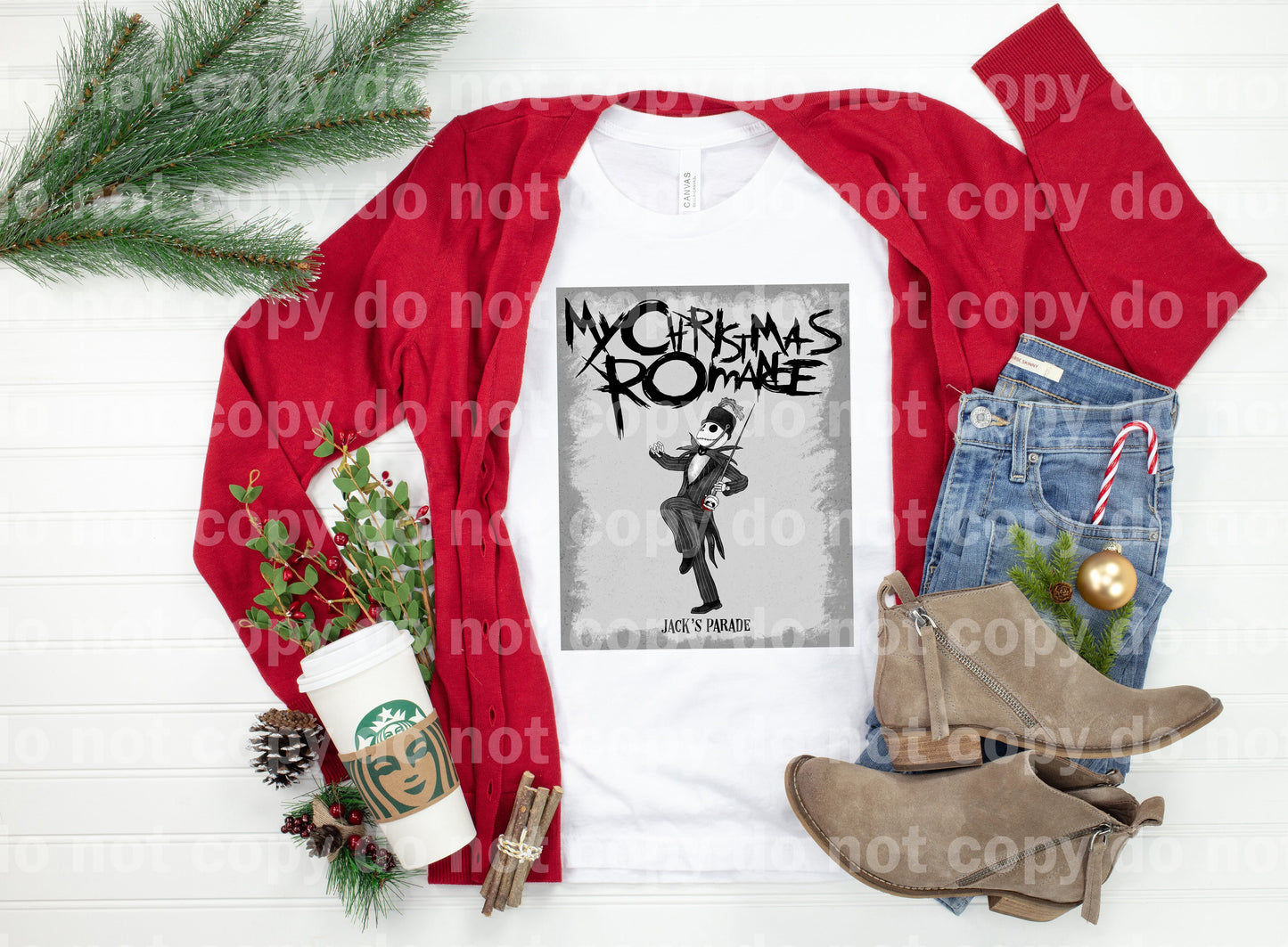 My Christmas Romance Jack Parade With Background Dream Print or Sublimation Print