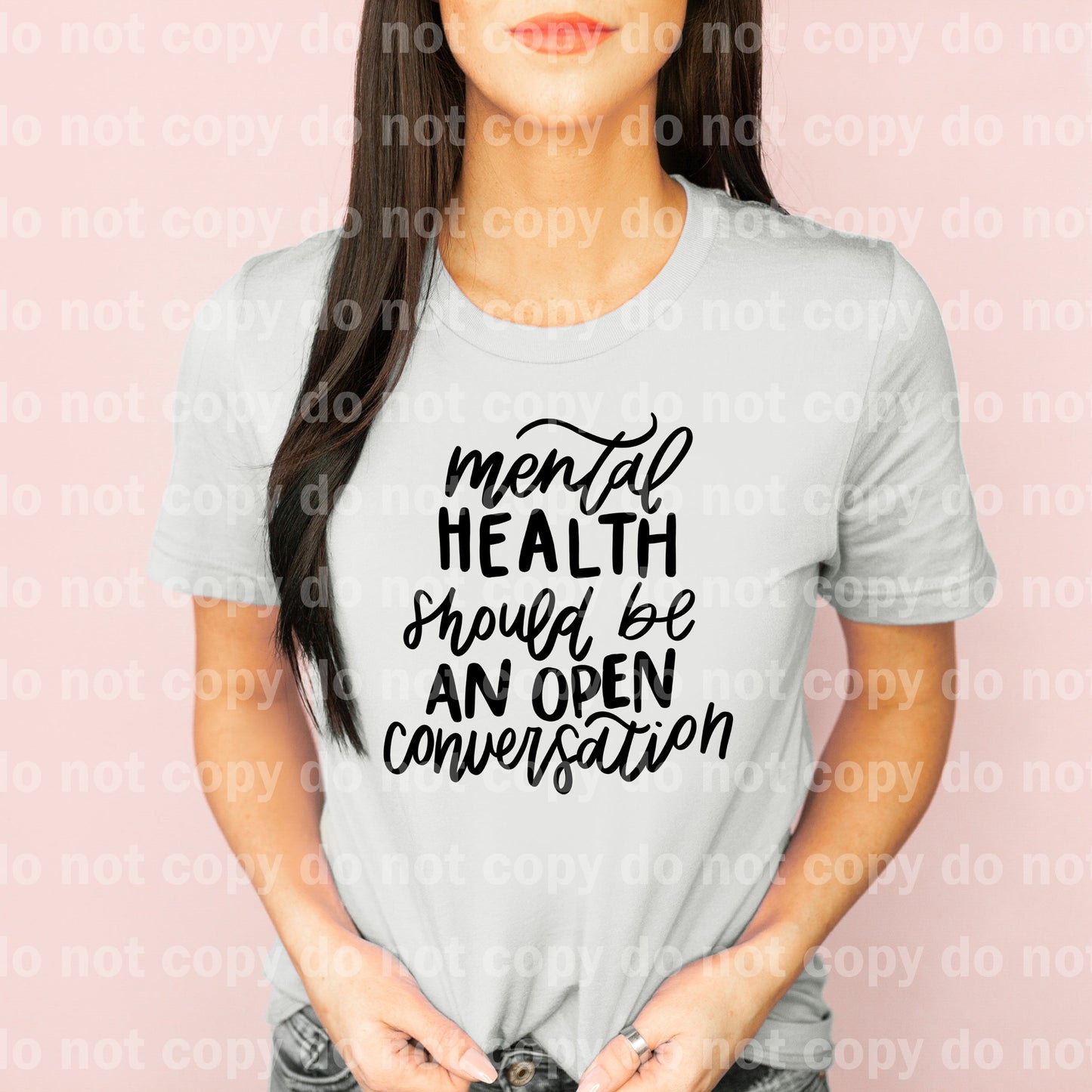 Mental Health Should Be An Open Conversation Full Color/One Color Dream Print or Sublimation Print