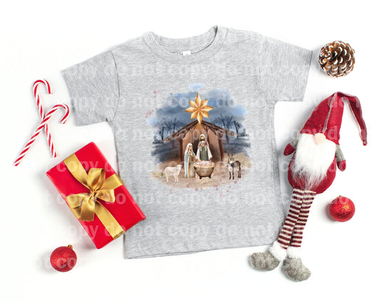 Merry Christmas Nativity Dream Print or Sublimation Print