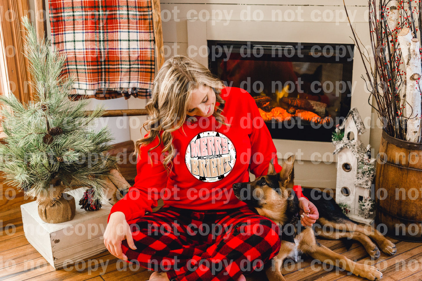 Merry And Bright Dream Print or Sublimation Print